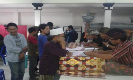Sidak Penduduk Pendatang di Banjar Sari Kelurahan Ubung