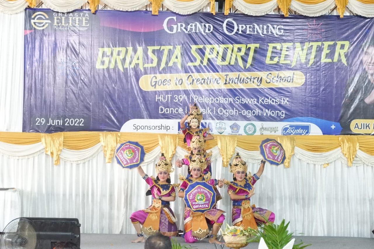 Hari Ulang Tahun ke-39, Pelepasan Siswa dan Grand Opening Griasta Sports Center di SMP PGRI 8 Denpas