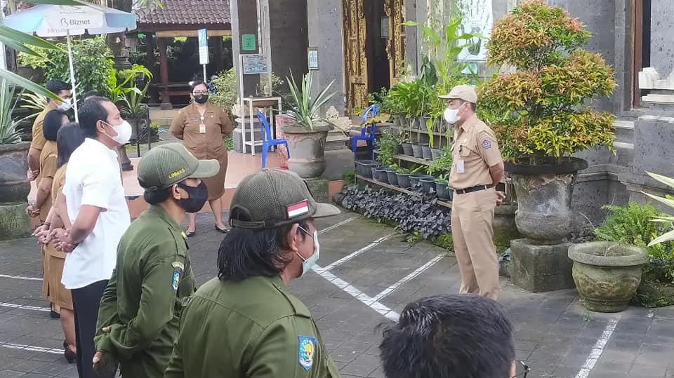 Apel Disiplin di Kelurahan Ubung