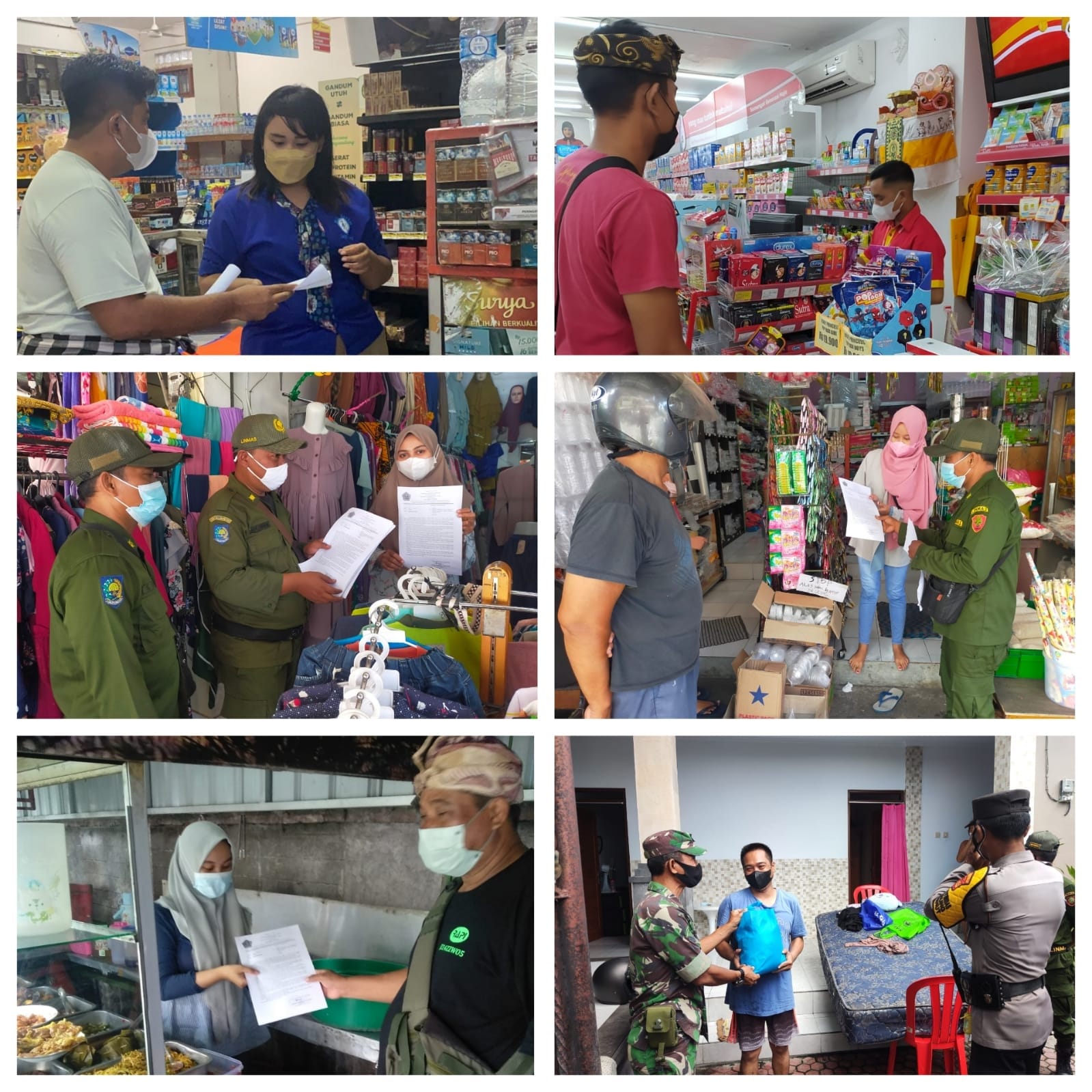 Edukasi dan Sosialisasi oleh Satgas Banjar