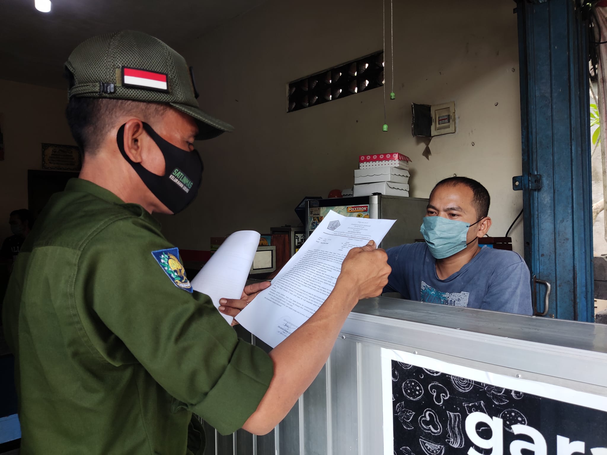 Giat Patroli & Sosialisasi oleh Satgas Kelurahan dan Banjar