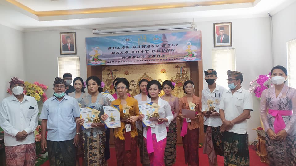 Kegiatan Bulan Bahasa Bali Desa Adat Warsa 2022