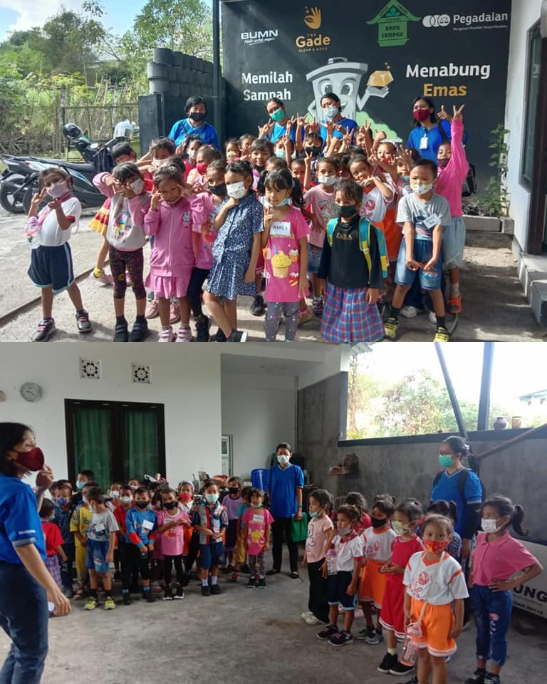 Menabung Sampah Pada Bank Sampah Catur Ubung Lestari