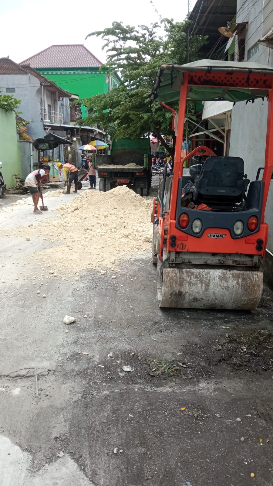 Proses Pengerjaan Pengaspalan