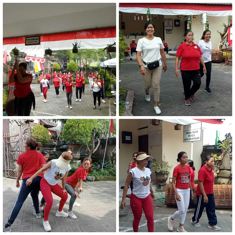 Perlombaan 17 Agustus PKK Kelurahan Ubung