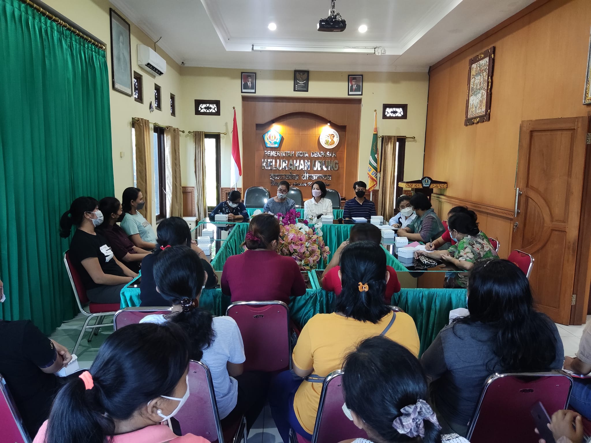 Rapat Perdana Kepengurusan Baru PKK Kelurahan Ubung