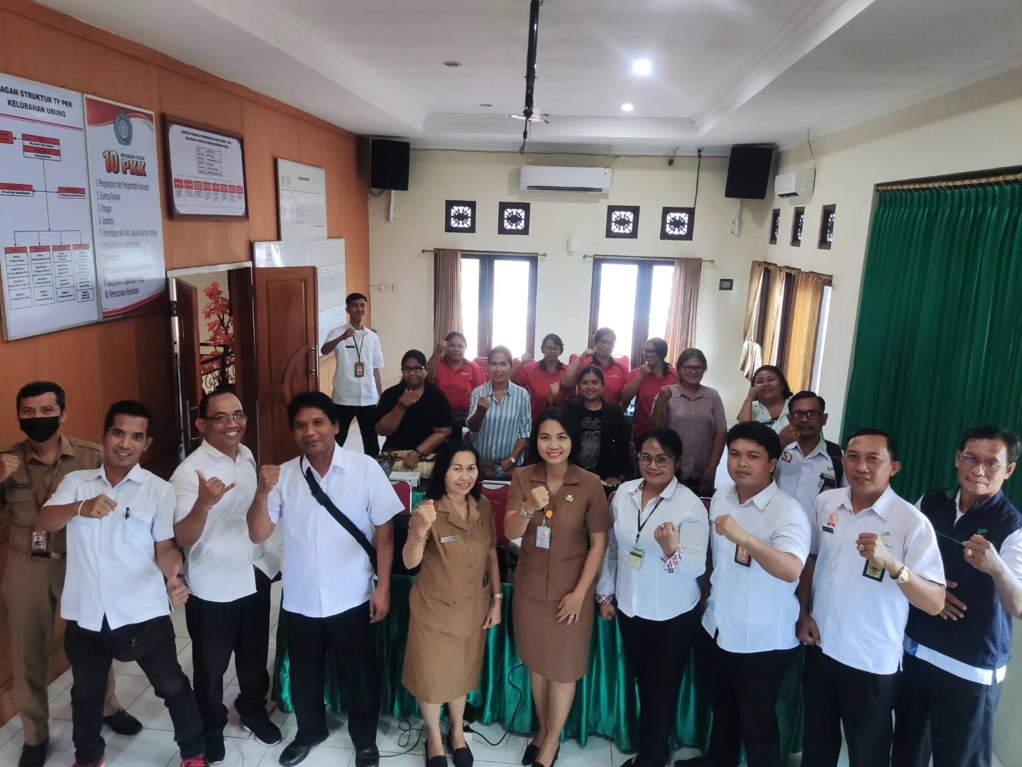 Tenaga Kesejahteraan Sosial Kecamatan (TKSK) Denpasar Utara Menyapa Kelurahan Ubung