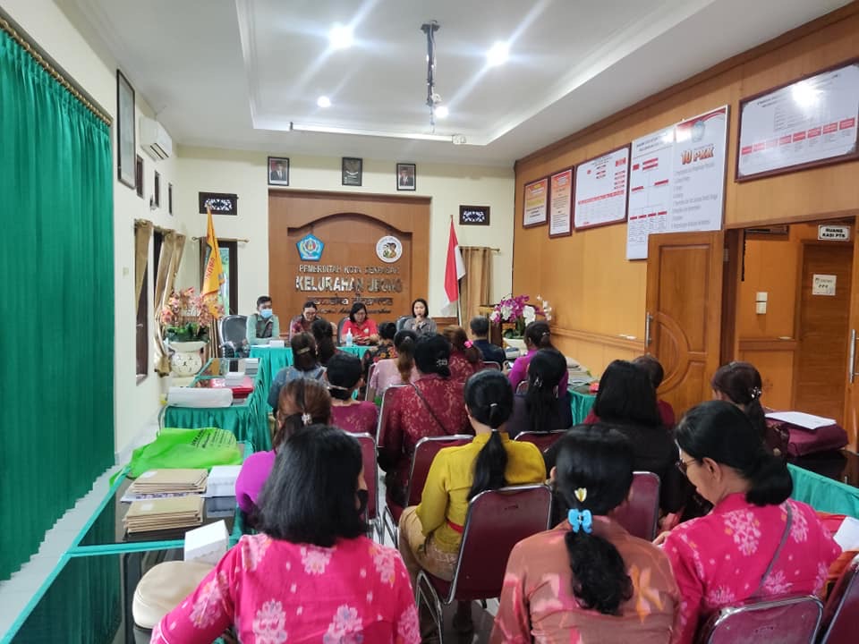 Kegiatan Lomba Administrasi PKK antar Lingkungan se-Kelurahan Ubung