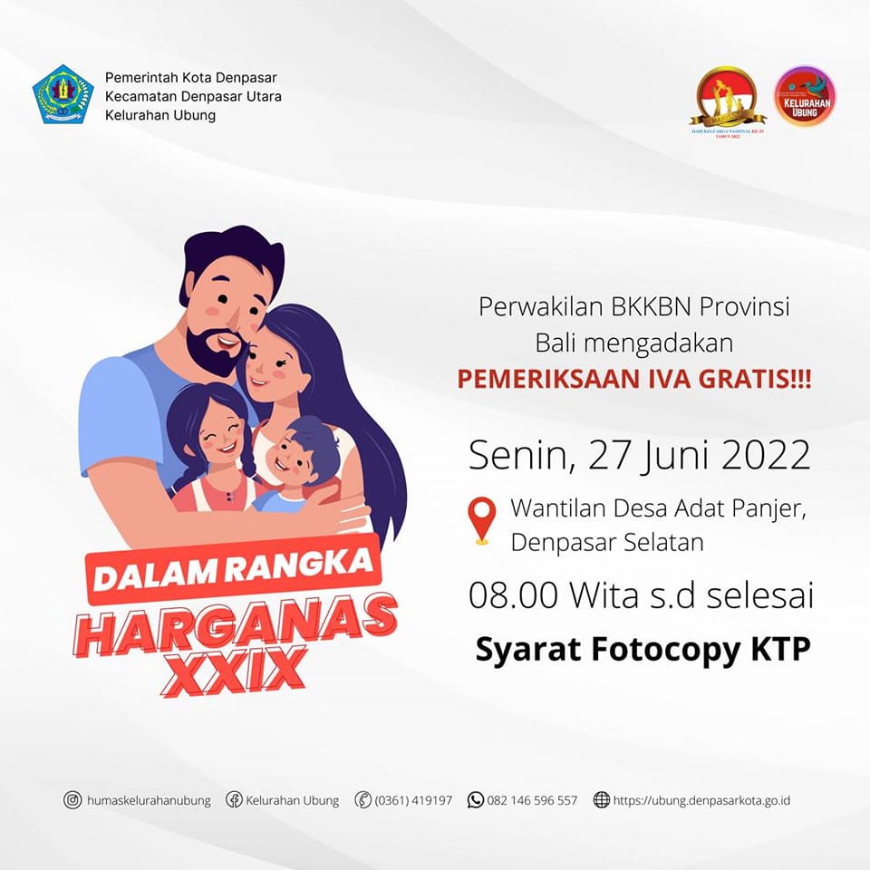 Hari Keluarga Nasional XXIX (HARGANAS) Tingkat Provinsi Tahun 2022