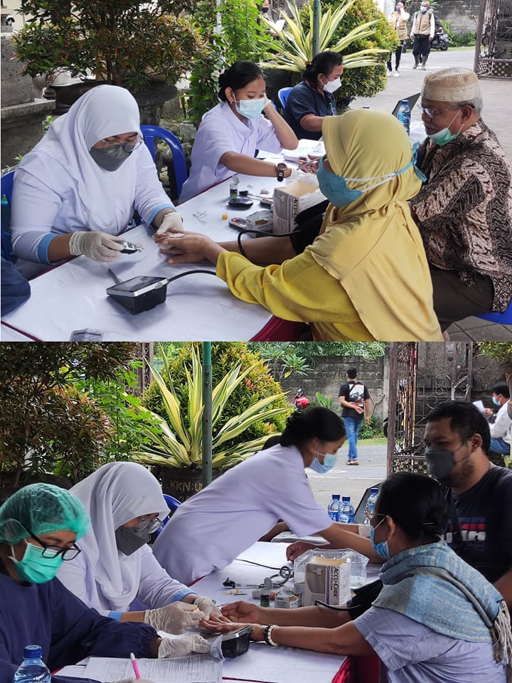Pelaksanaan hari terakhir vaksin dosis 3 (booster) di Kantor Kelurahan Ubung
