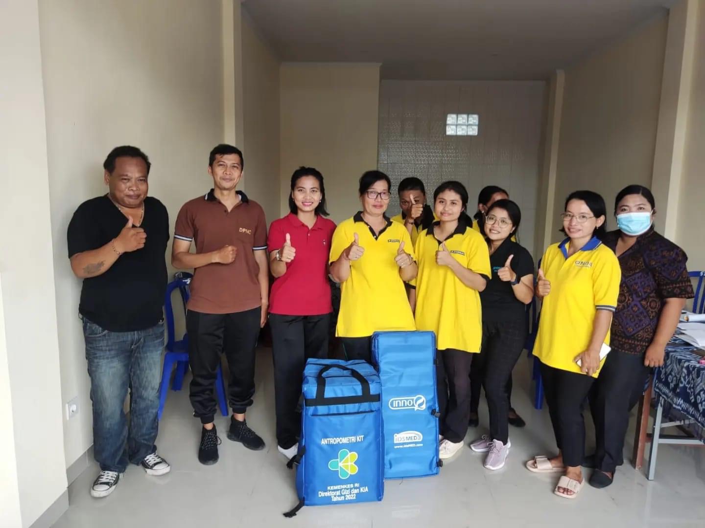 Giat Pelaksanaan Posyandu Balita, Pemberian Vitamin A, Obat Cacing dan penyerahan antropometri kit