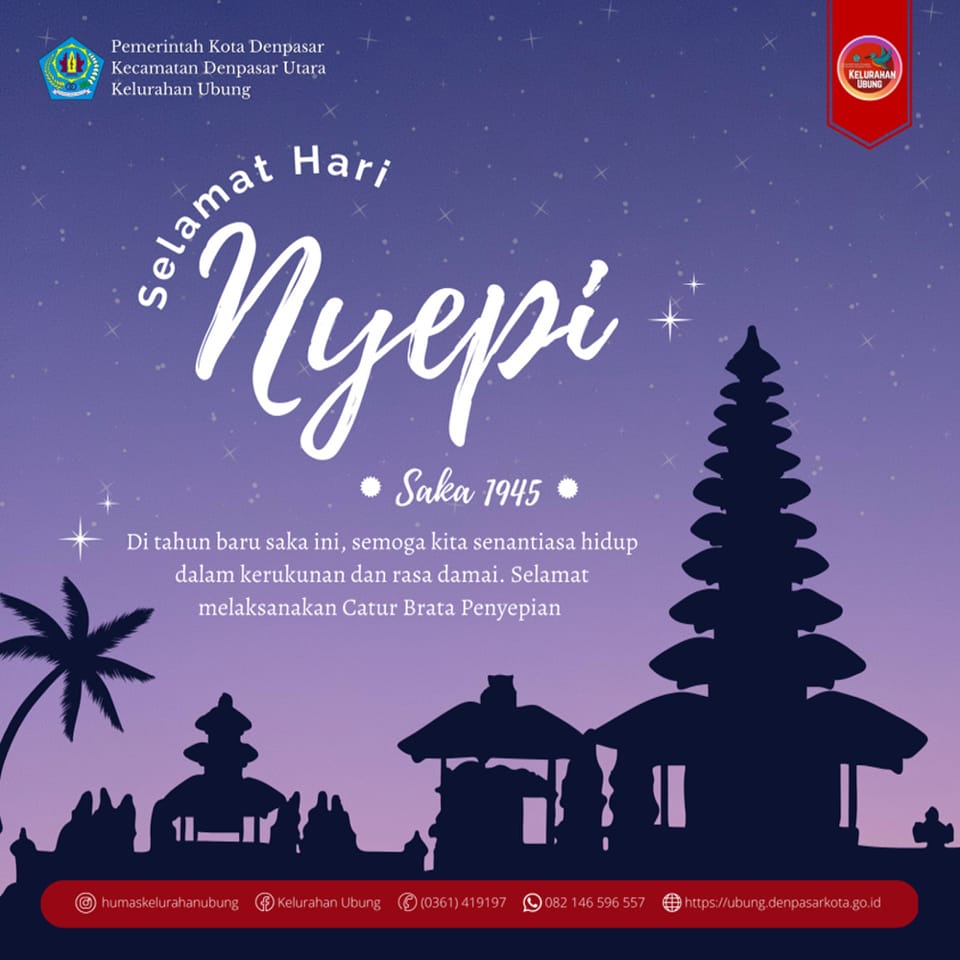 Rahajeng Rahina Nyepi Saka 1945