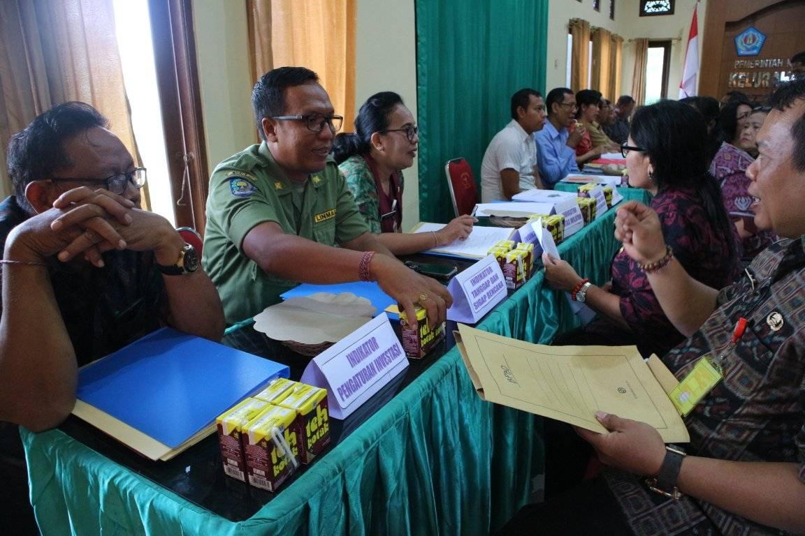 PEMBINAAN LOMBA KELURAHAN DARI TIM PEMBINA KOTA DENPASAR