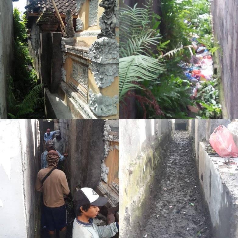 KEGIATAN PEMBERSIHAN GOT OLEH DINAS PUPR KOTA DENPASAR 