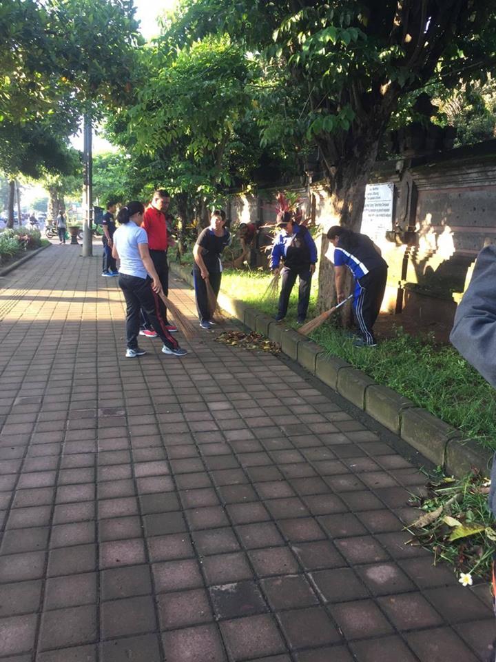 JUMATBERSIH DI AREA TERMINAL UBUNG