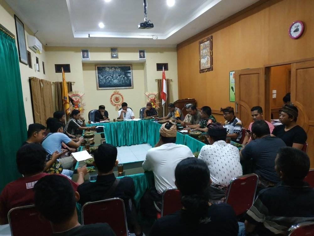 RAPAT KOORDINASI PERSIAPAN PARADE OGOH-OGOH