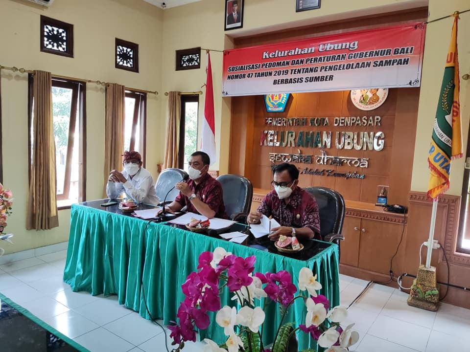 Rapat koordinasi terkait instruksi Walikota Denpasar nomor 1 tahun 2021