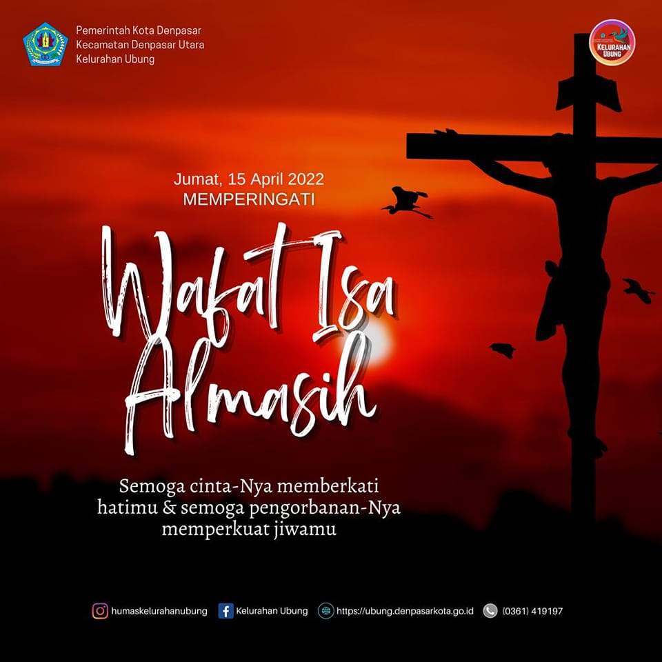Jumat Agung Wafat Isa Almasih 2022