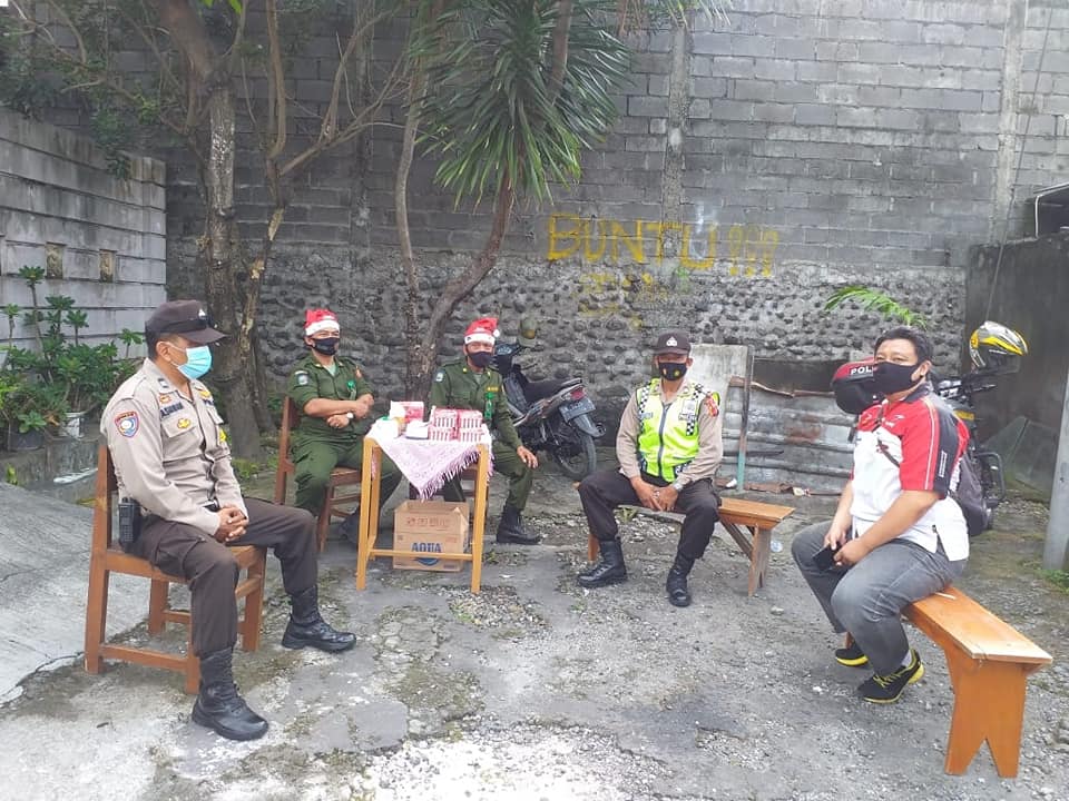 Giat Atensi Babinkamtibmas, Babinsa, dan Linmas Kelurahan Ubung