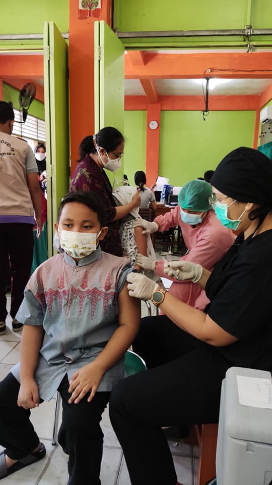 Giat Vaksinasi Untuk Anak Usia 6-11 Tahun