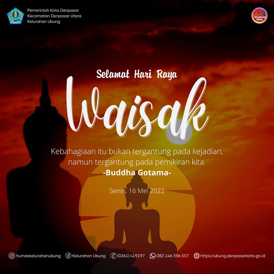 Selamat Hari Raya Tri Suci Waisak