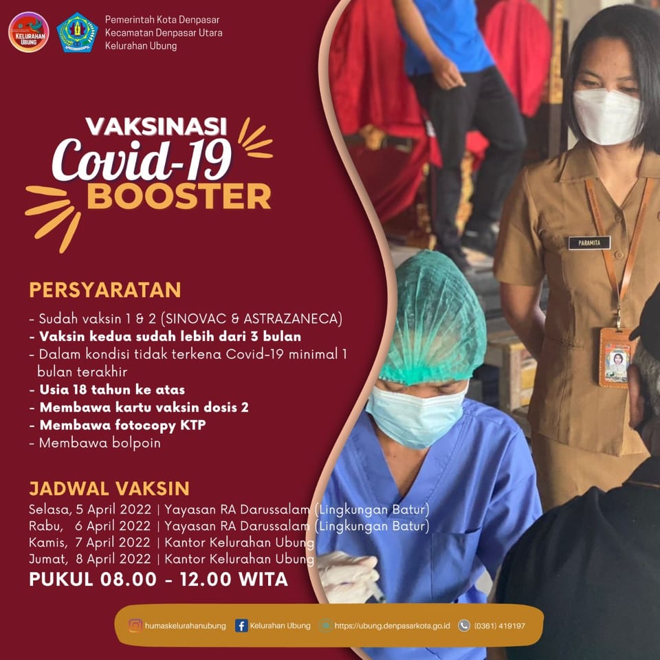 Vaksinasi Massal Covid-19 datang lagi!! Gratisss!!